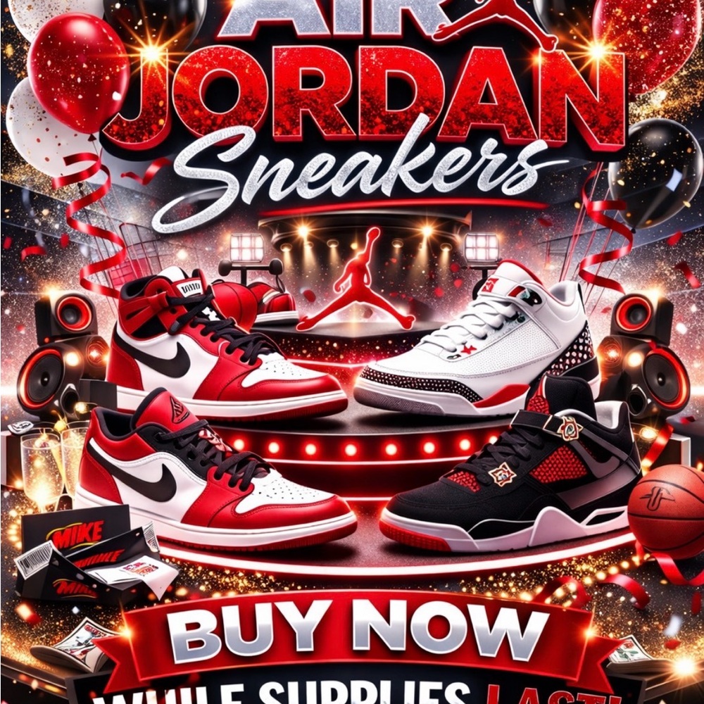 Air Jordan Sneakers - Many Colors